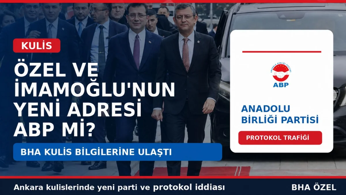 Özgür Özel ve ekibinin yeni adresi Anadolu Birliği Partisi mi?