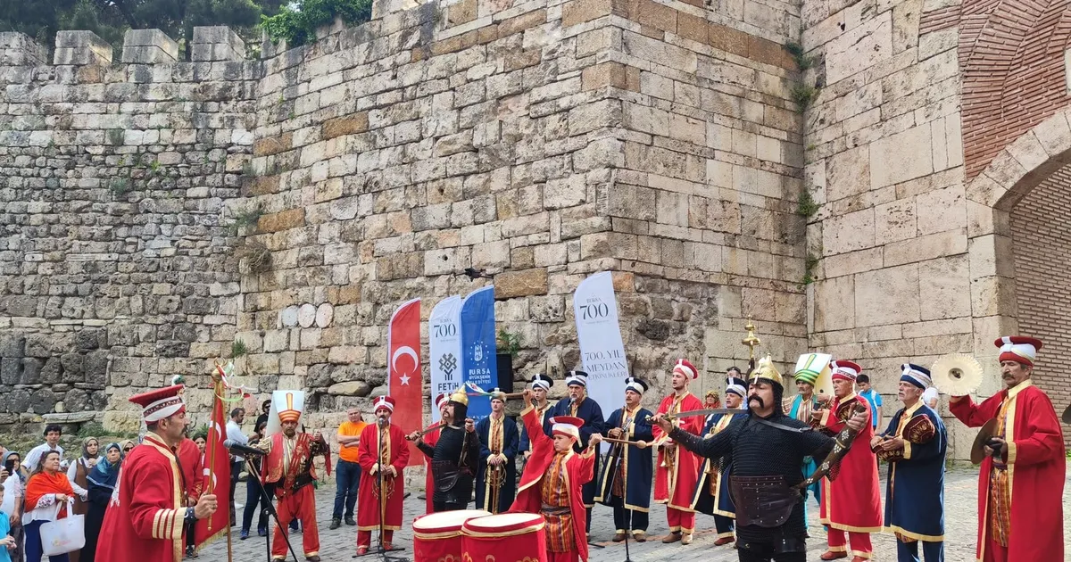 Bursa'da Mehter coşkusu