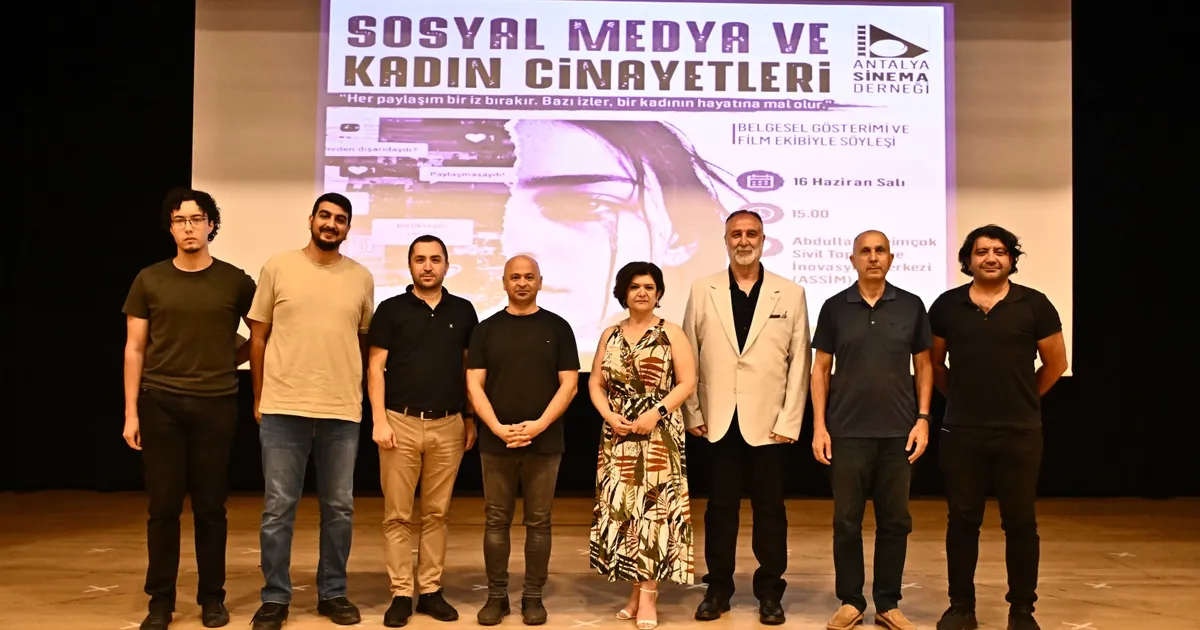 Antalya Muratpaşa'da kadın cinayetlerinin dijital yansımaları ele alındı