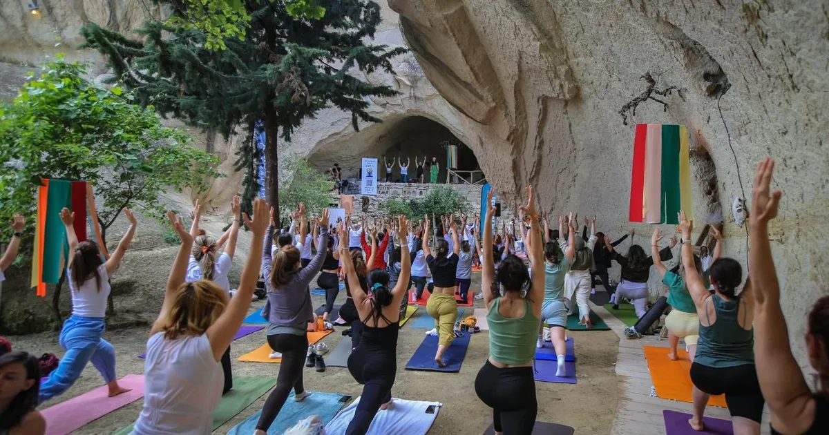 Kapadokya’nın ilk Yoga Festivali'ne büyük ilgi