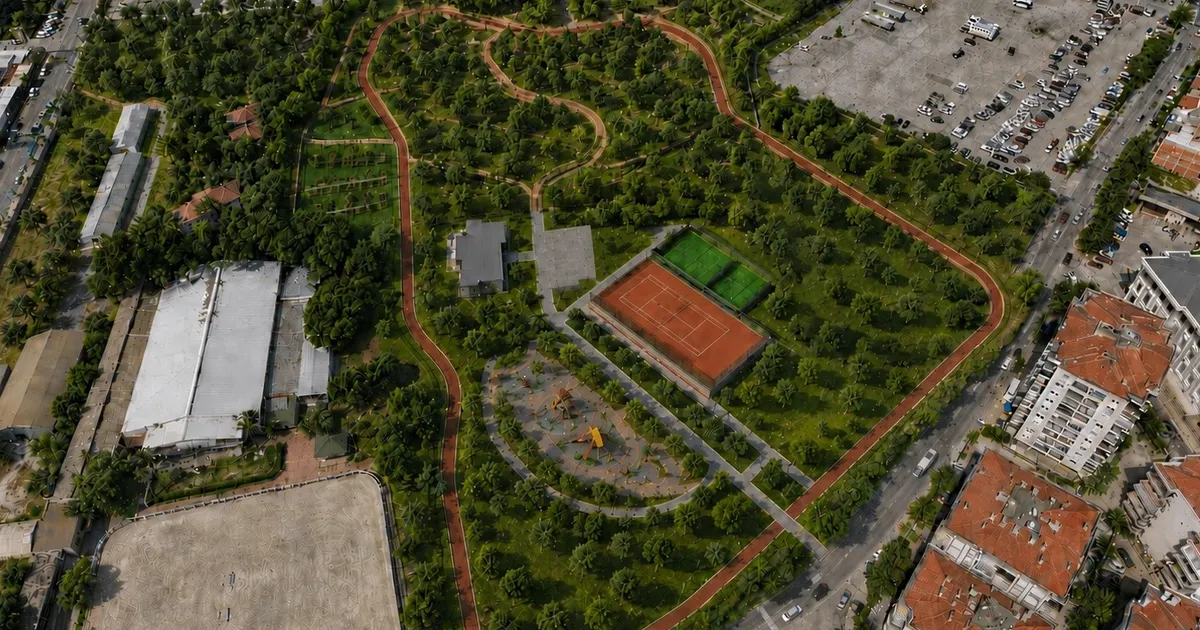 İzmir'de Aliberti Köşkü kent parkına dönüşüyor