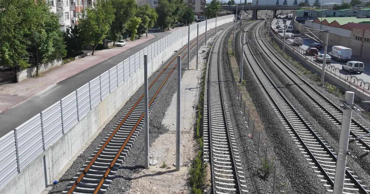 Konya'da gürültüye karşı ses bariyeri yapıldı
