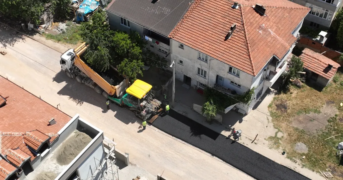 Bursa İnegöl'de yollar yenileniyor