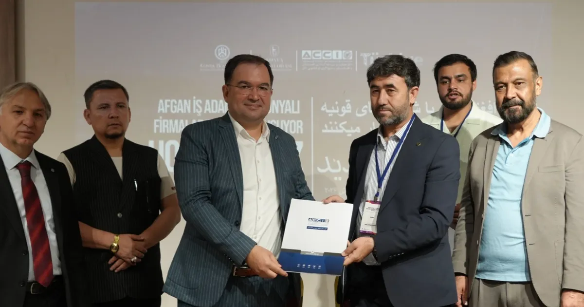 Konya İle Afganistan arasında ticari iş birliği köprüsü kuruldu