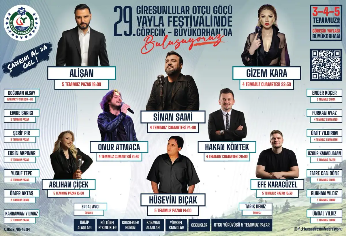 Bursa'da Giresunlular Otçu Göçünde buluşacak - Eğitim Haberleri
