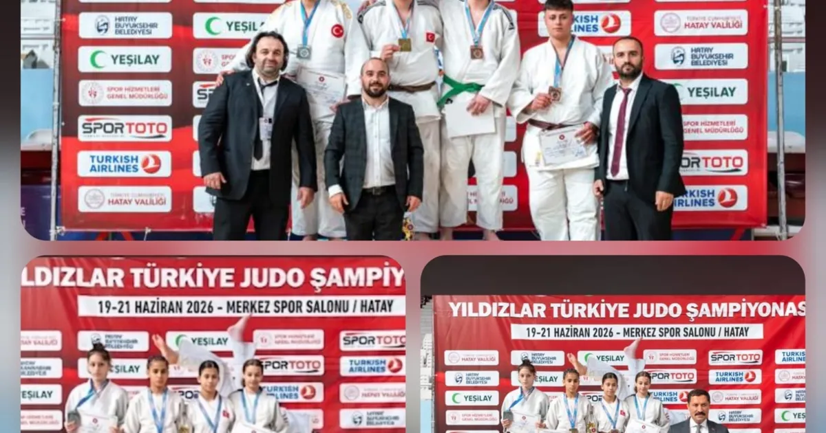 Uzunköprülü judocular Türkiye Şampiyonası'na damga vurdu