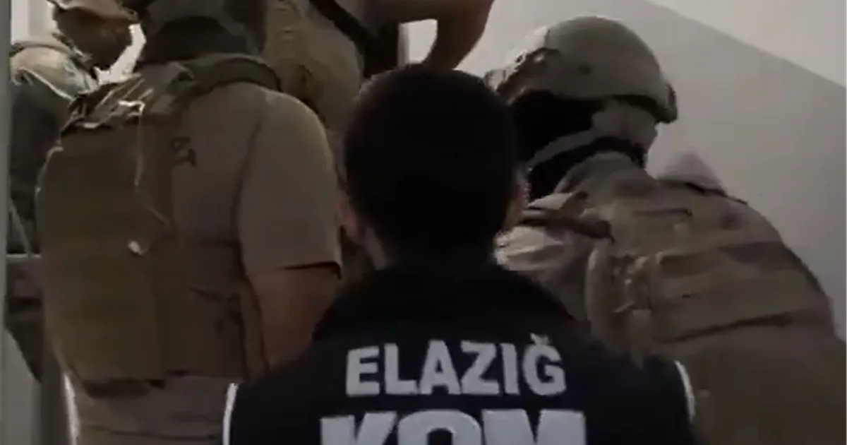 Elazığ merkezli "Barbaroslar" operasyonu: 29 gözaltı!