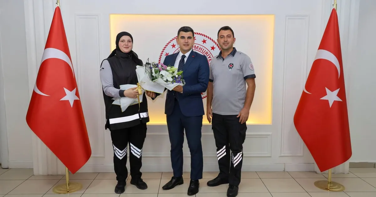 Artvin Vali Vekili Erdoğan’a özel güvenlik haftası ziyareti