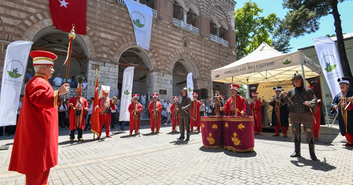 Sultan I. Murad Hüdavendigâr Bursa Osmangazi’de dualarla anıldı