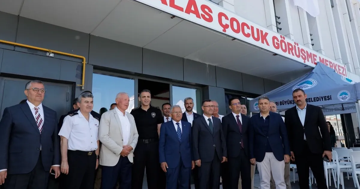 Kayseri Talas Çocuk Görüşme Merkezi açıldı