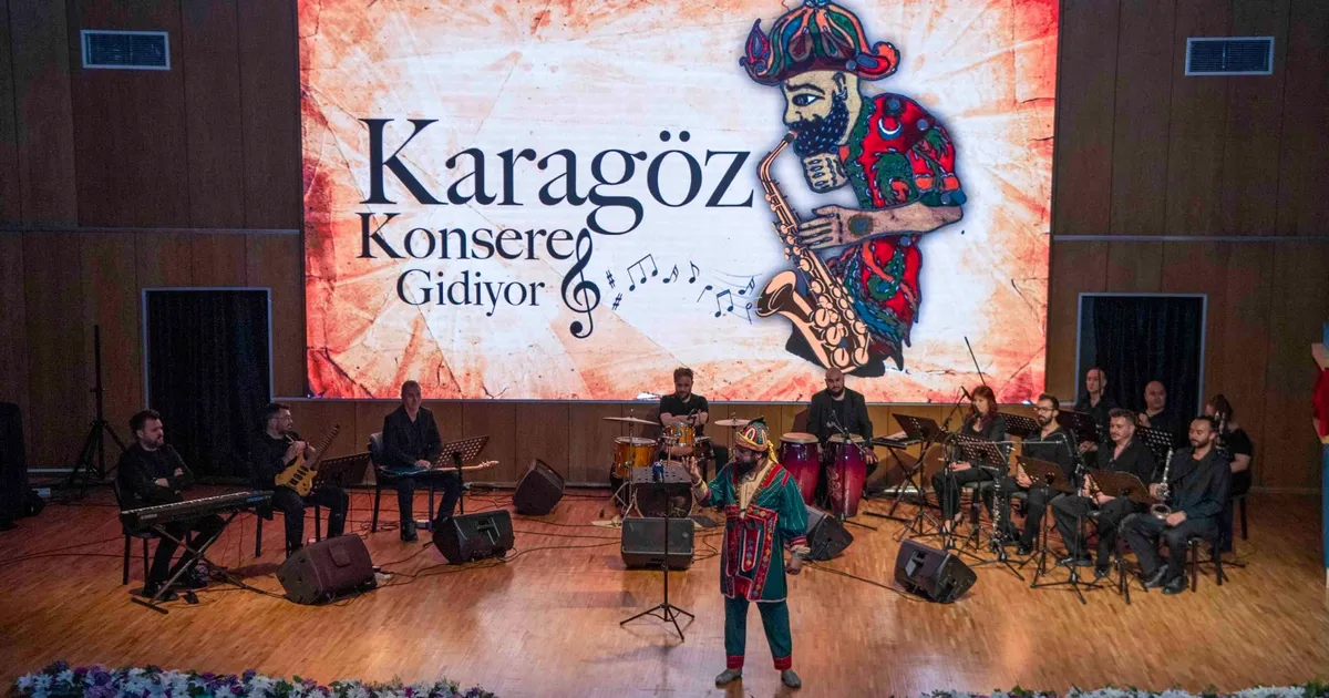 “Karagöz Konsere Gidiyor” sezon finali yaptı