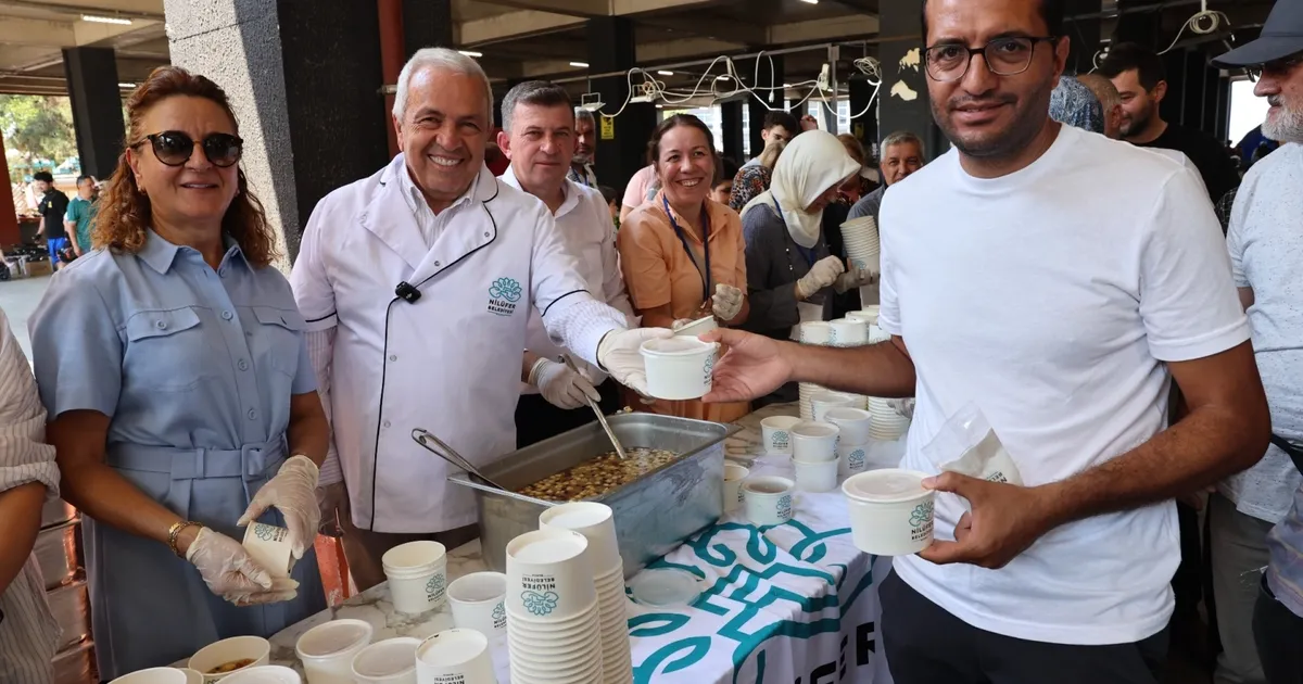 Nilüfer’de aşure geleneği sürüyor
