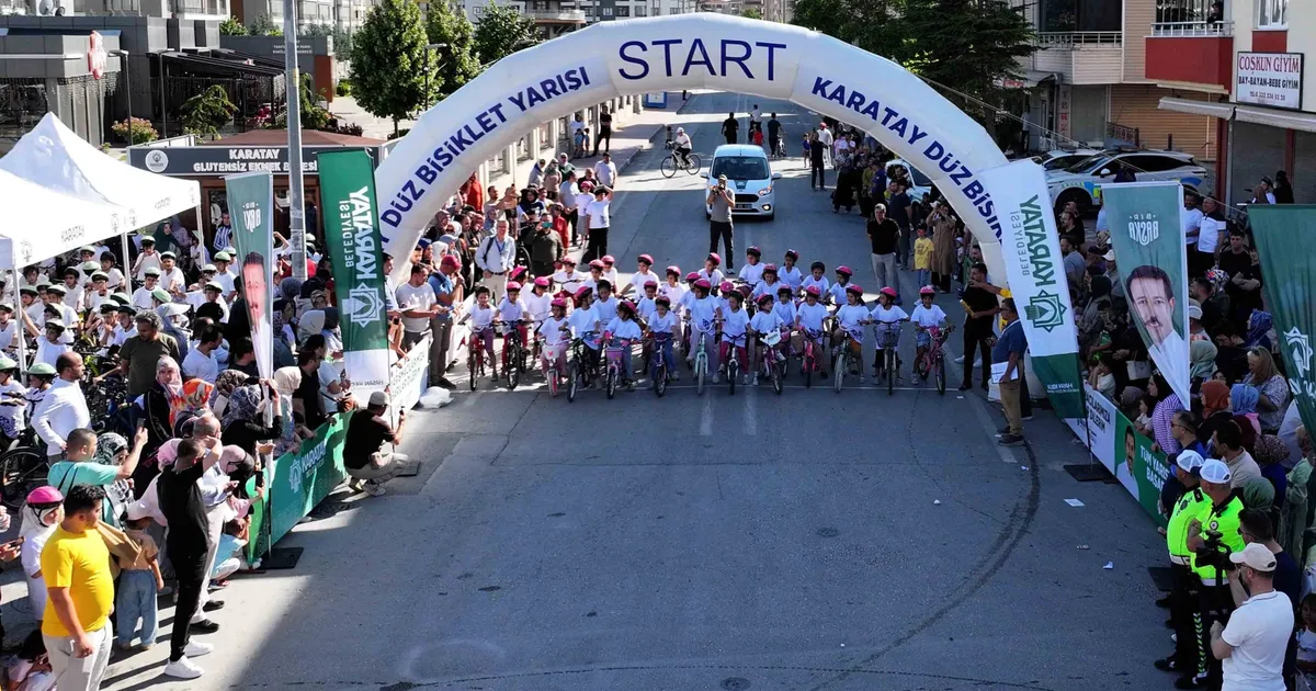 Konya Karatay'da 9. Düz Bisiklet'e ilgi yoğun oldu - Spor Haberleri