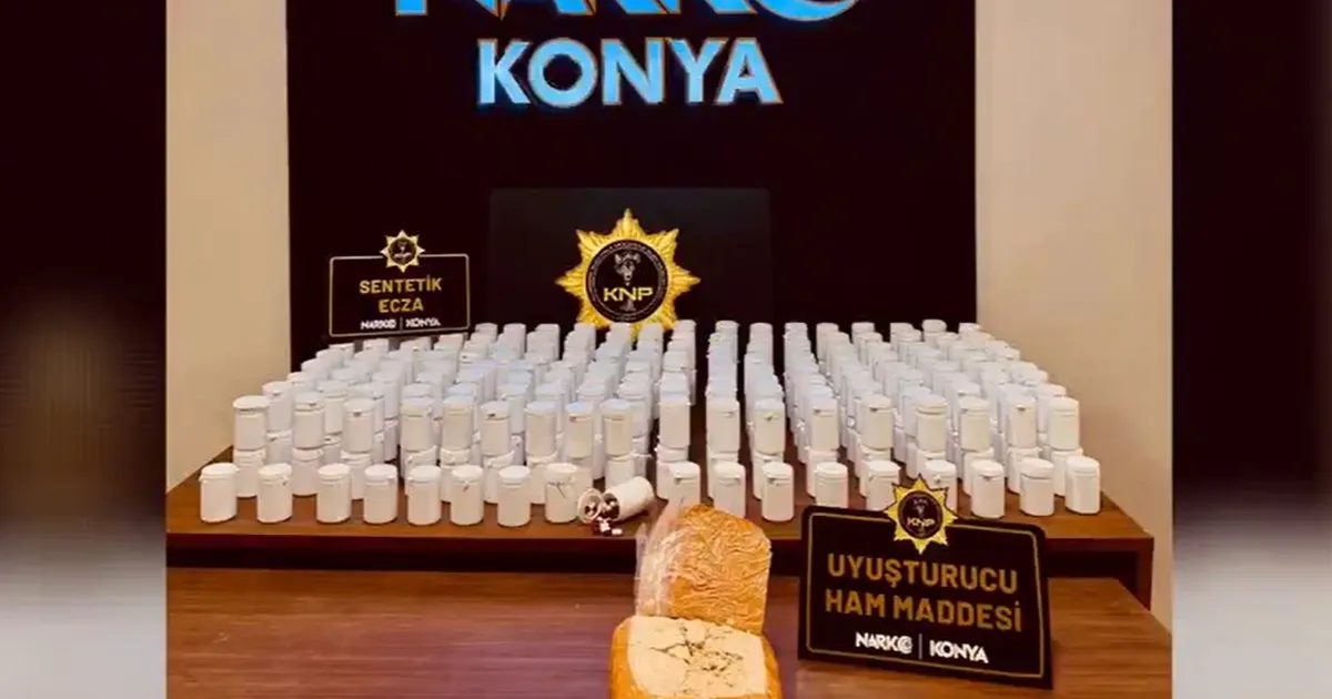 Konya'da uyuşturucu operasyonu: 18 tutuklama