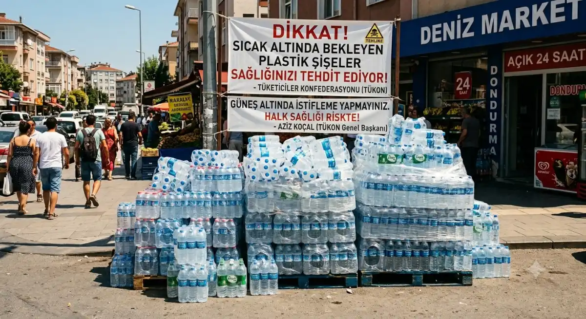 Sokaklardaki gizli tehlike: güneşte bekletilen plastik şişeli sular sağlığı tehdit ediyor - Sağlık Haberleri