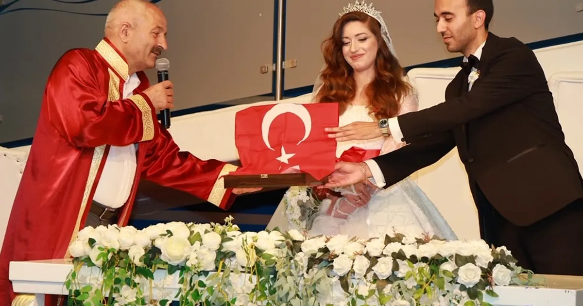 Sultan II. Abdülhamid Han’ın torununun nikahını Başkan Büyükgöz kıydı
