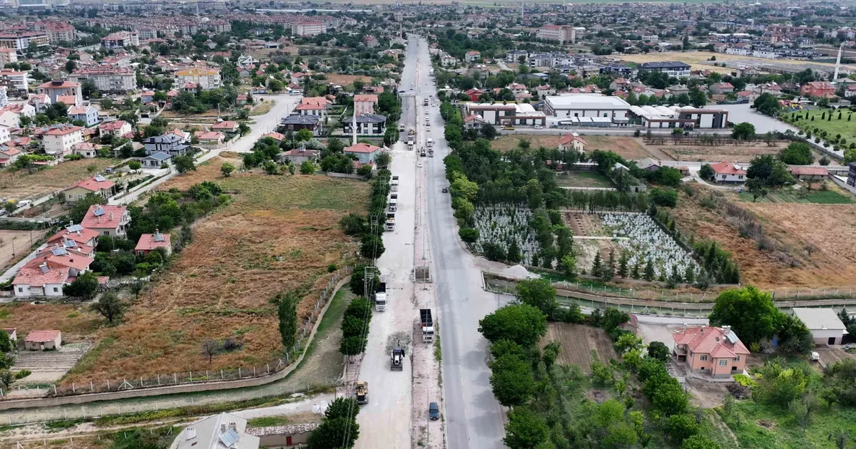 Konya Karatay'da asfalt çalışmaları