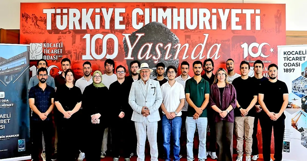 Kocaeli Üniversitesi öğrencileri ilk kez oda ziyaretiyle iş dünyasına dokundu