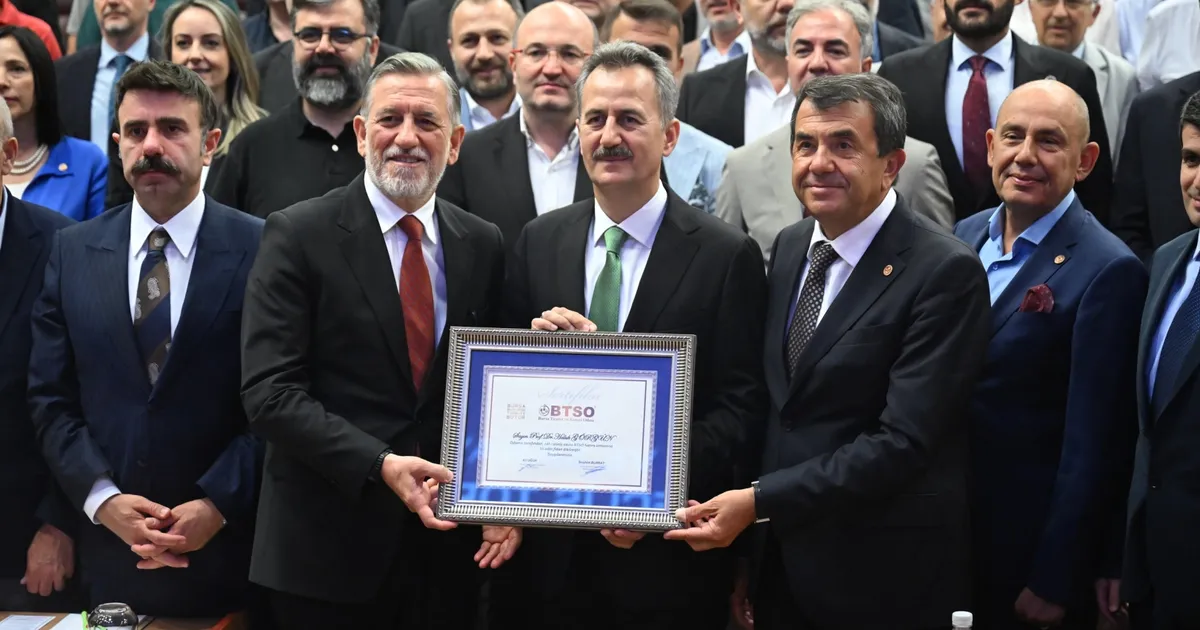 SSB Prof. Dr. Görgün Bursa'da iş dünyasıyla buluştu... Bursa'nın milli savunmaya katkısı artıyor