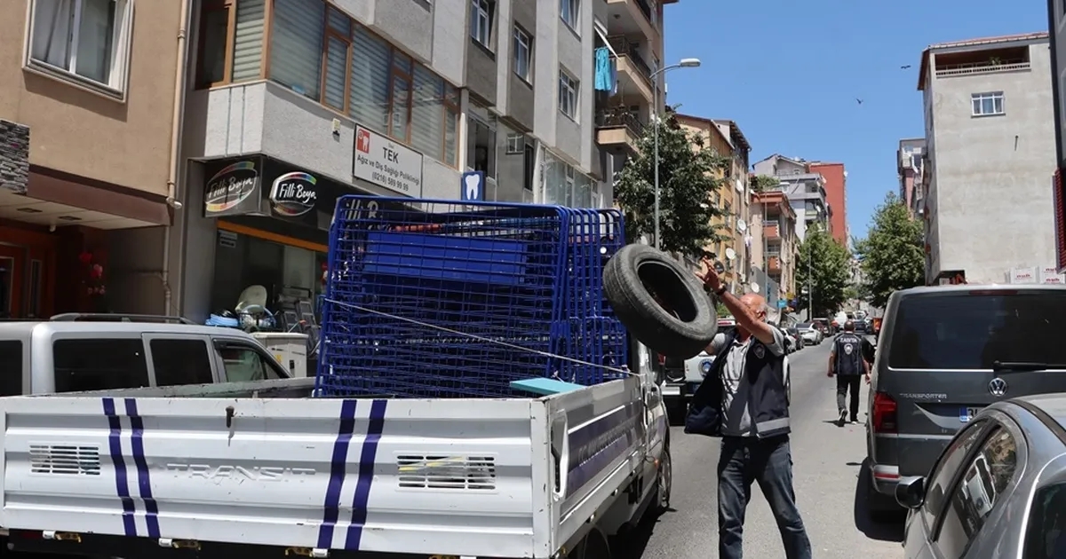 İstanbul Maltepe'de ortak alanlara sıkı takip