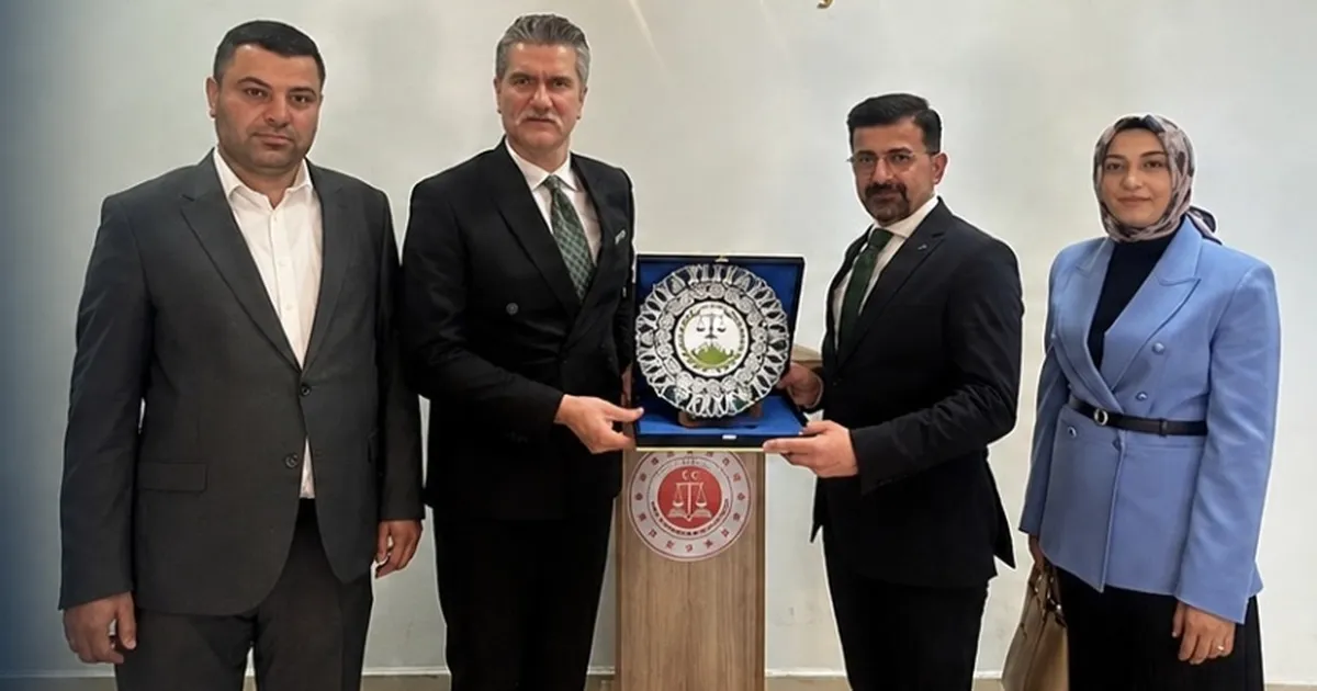 Ağrı Barosu’ndan Başsavcı Adem Çalış’a veda ziyareti