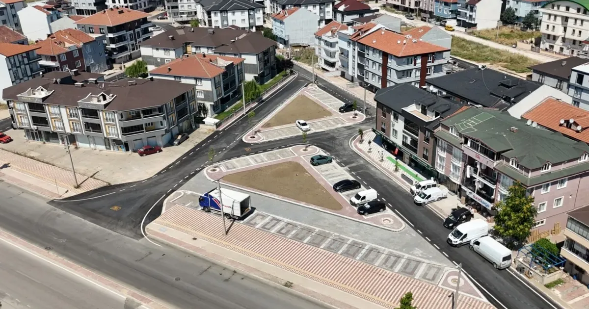 Bursa İnegöl'de 11 sokakta asfalt ve tretuvar çalışması tamamlandı
