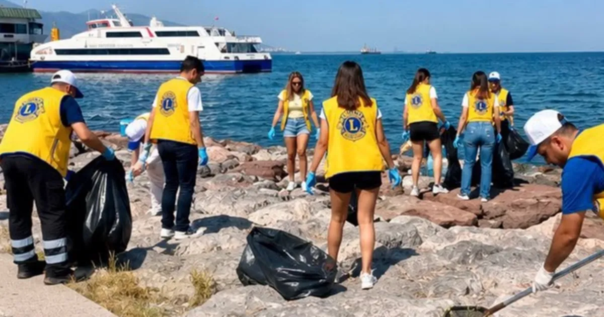 İzmir Körfezi'nde ortak temizlik seferberliği