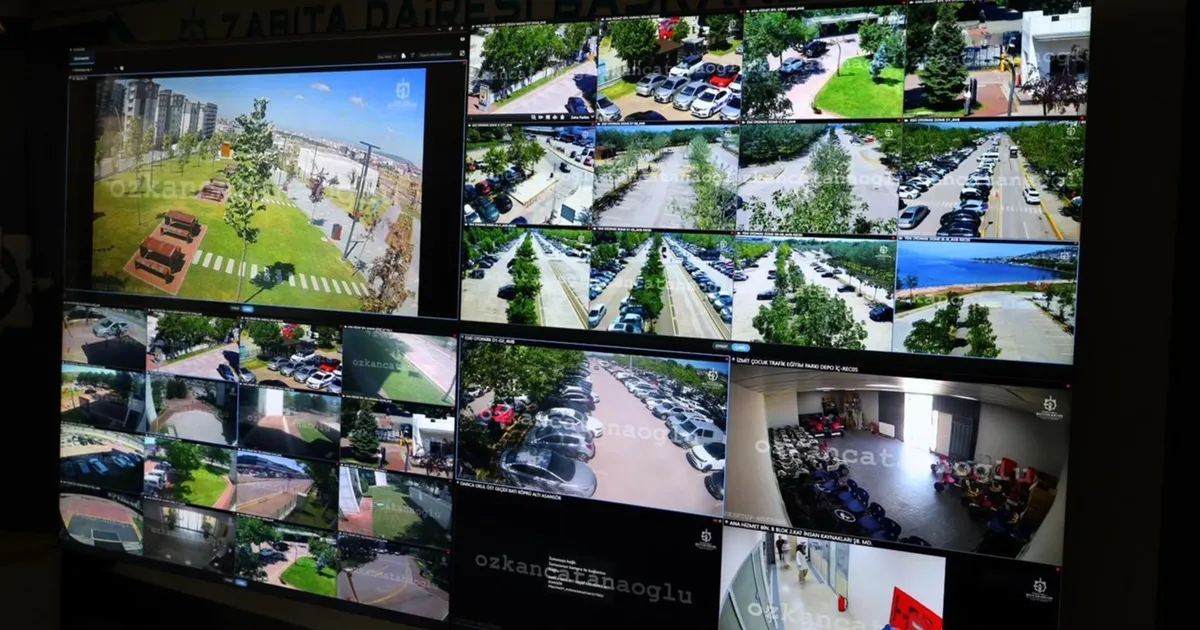 Kocaeli'de kameralar ve ekipler iş başında, güvenlik zirvede