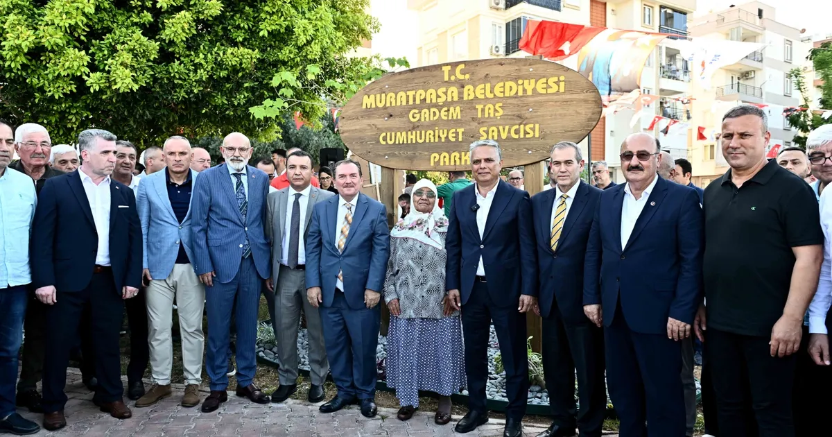 Genç yaşta hayatını kaybeden Savcı Gadem Taş'ın adı Muratpaşa'da yaşatılacak