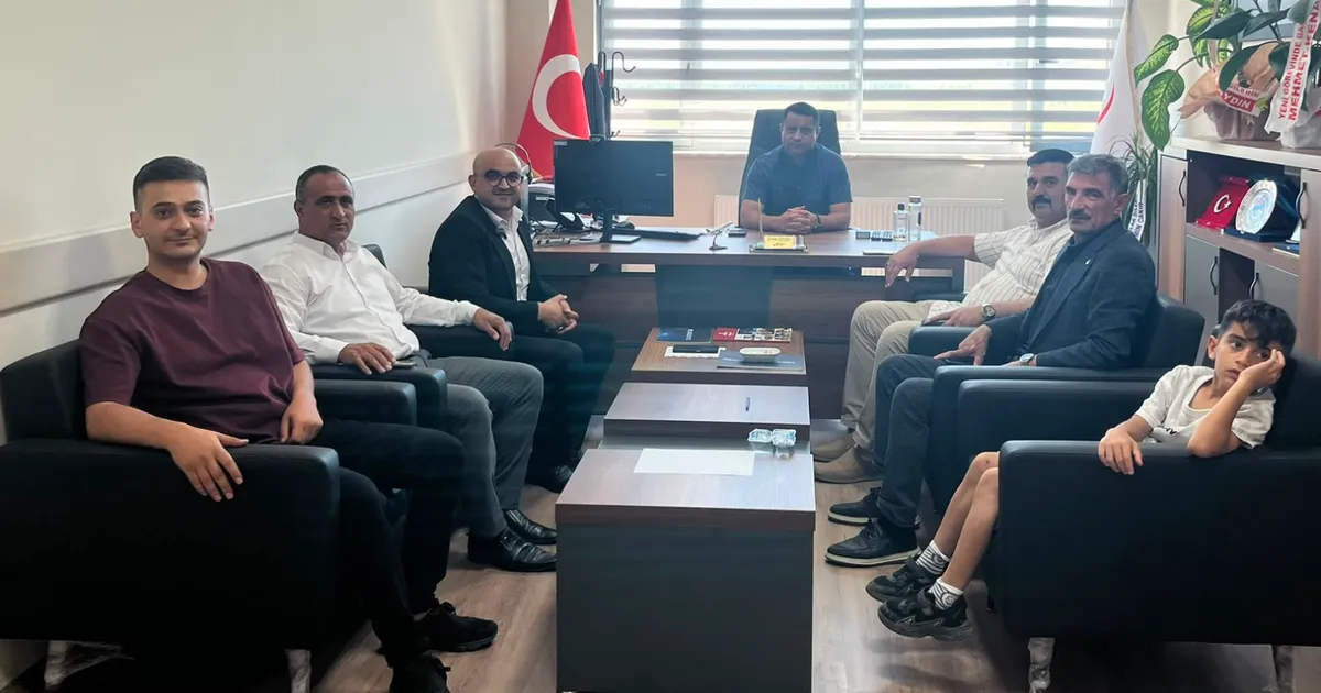 Öz Sağlık-İş Sendikası Ağrı'dan Cenap Işık’a ziyaret