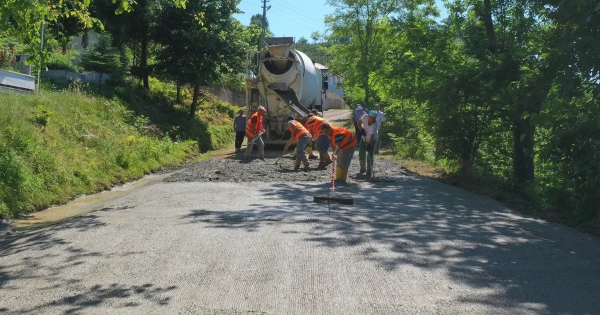 Ordu'da yarım asırlık yol sorunu çözülüyor - Gündem Haberleri