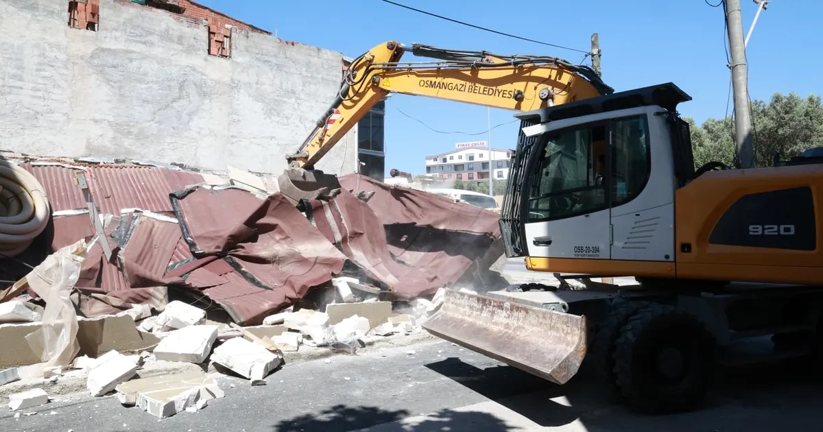 Bursa Osmangazi'de kaçak depoya af yok - Gündem Haberleri