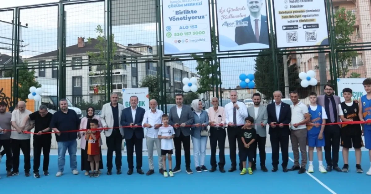 Bursa İnegöl'de Süleymaniye'ye yeni semt sahası - Spor Haberleri