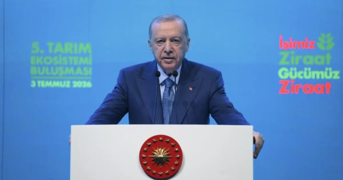 Cumhurbaşkanı Erdoğan’dan tarım, spor ve ekonomi mesajları... Kadın ve genç çiftçilere kredi limiti 5 milyar TL