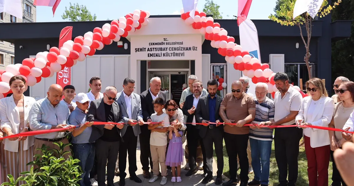 İstanbul Çekmeköy'de 2. Emekli Kültür Evi hizmet veriyor