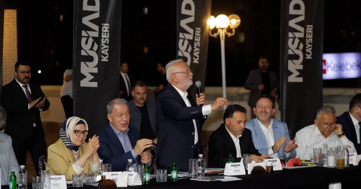 MÜSİAD Kayseri Memduh Büyükkılıç'ı ağırladı