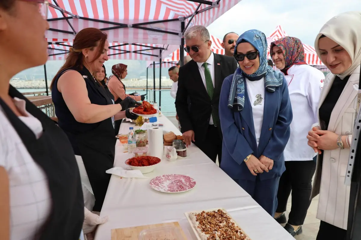 Hatay'da damak çatlatan lezzetler yarıştı