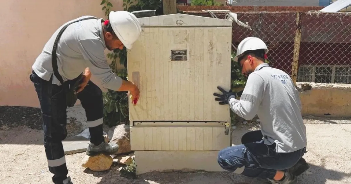 Mardin’de 2 bin elektrik panosuna zarar verildi