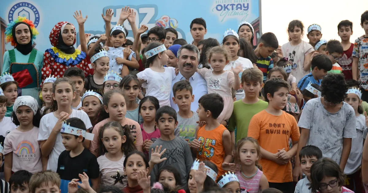 Bursa Yıldırım’da sokaklar şenlendi