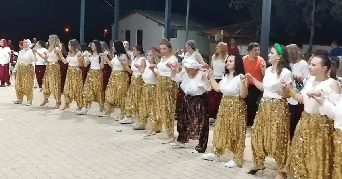 Edirne Kozköy’de Geleneksel Şalvar Gecesi coşkusu yaşandı