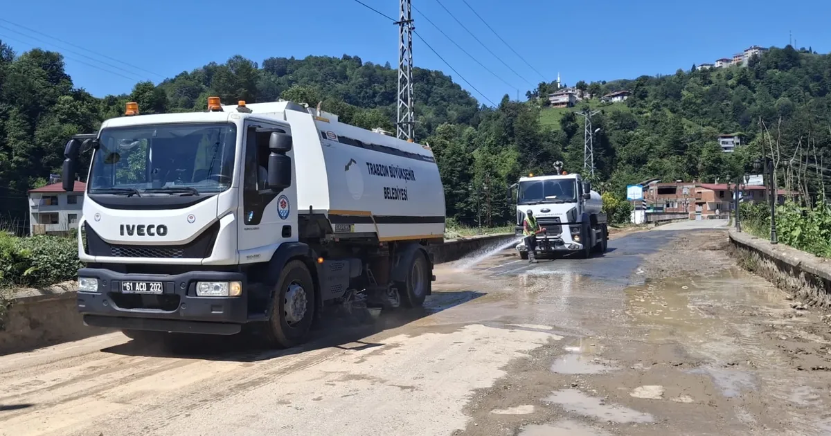 Trabzon'da temiz çevre için yoğun çalışma