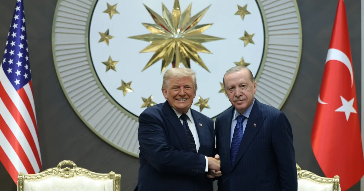 Beştepe'de Erdoğan-Trump zirvesi başladı