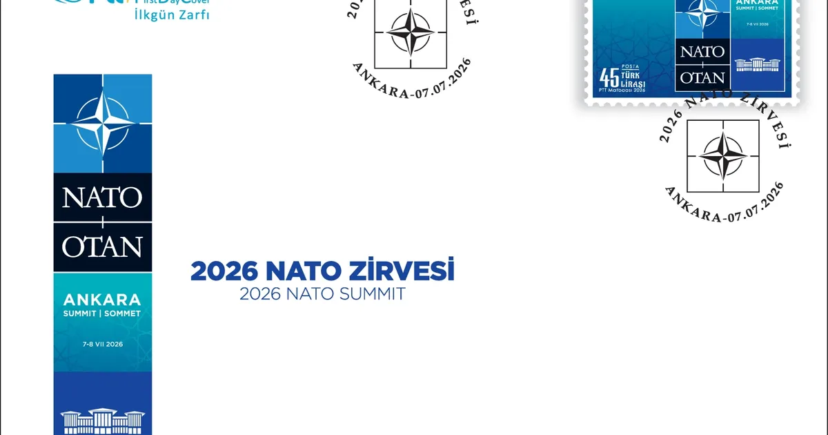 PTT'den 2026 NATO Zirvesi'ne özel pul