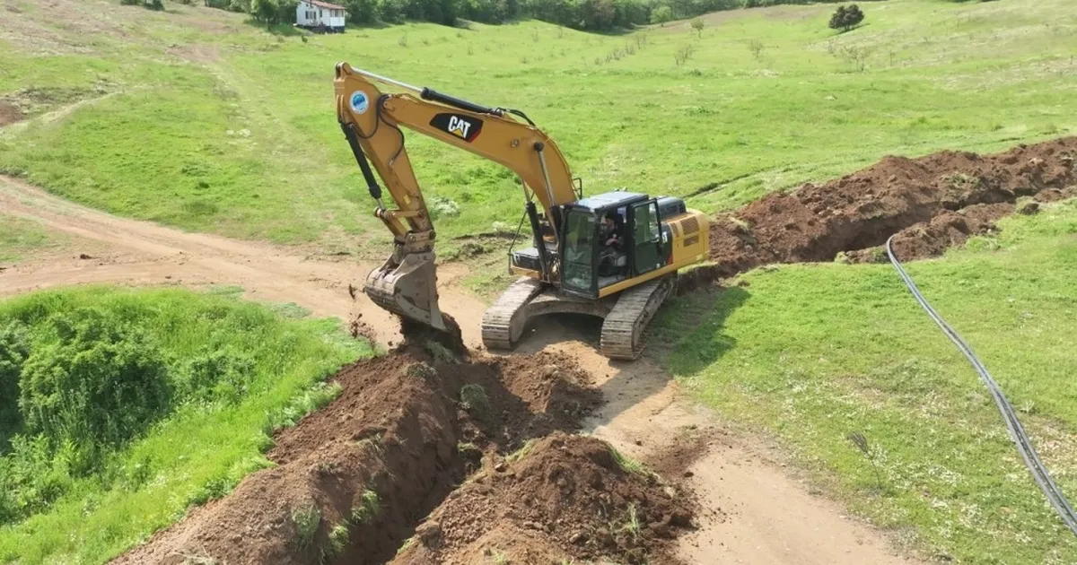 Edirne'de Yukarı Danişment’in içme suyu kapasitesi artırıldı