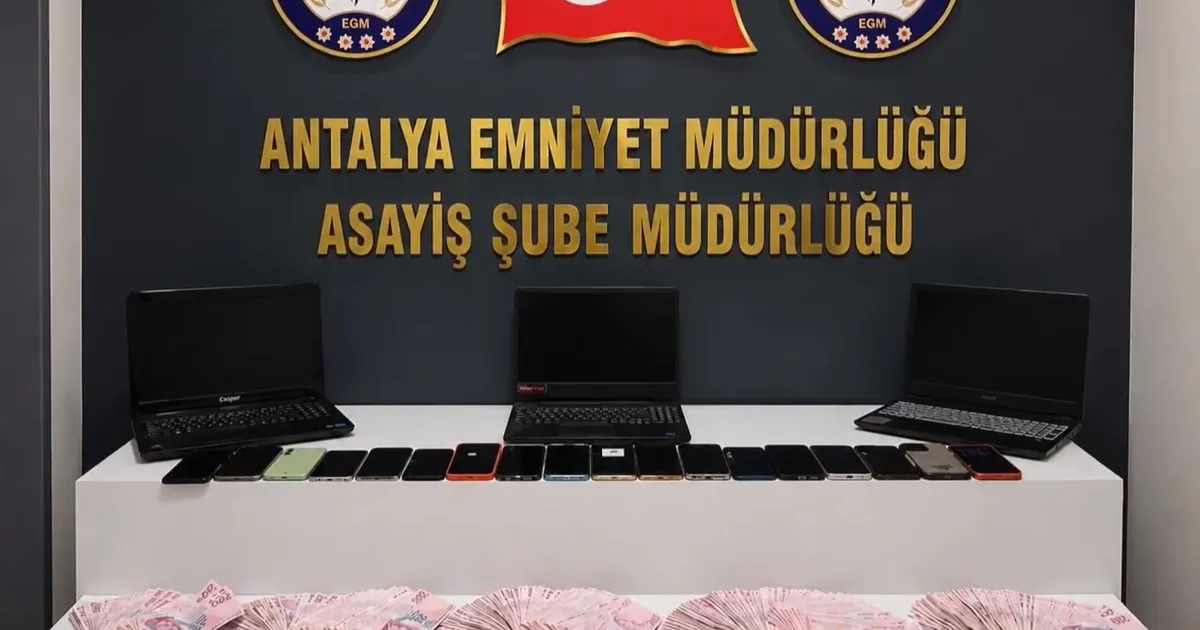 Antalya'da 'son durak' operasyonu! 14 tutuklama