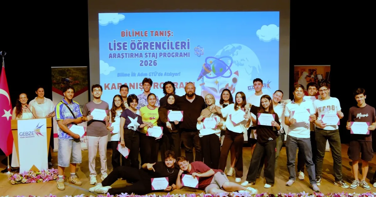 Lise öğrencileri GTÜ’de bilimle tanıştı