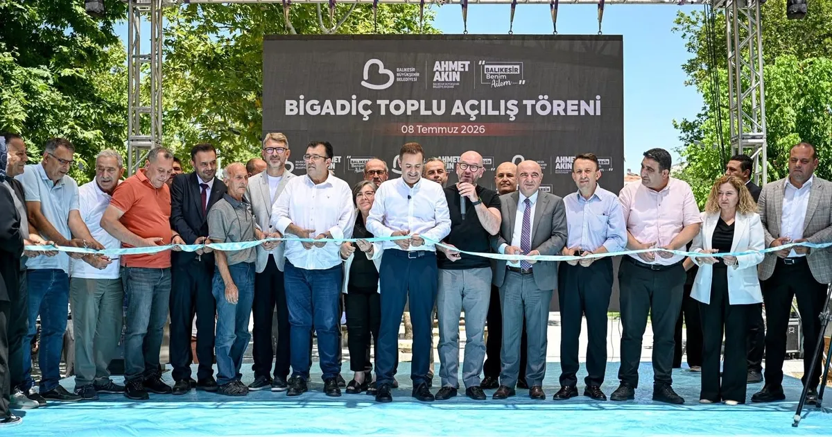 Balıkesir Bigadiç’te Kent Lokantası ve Emekliler Evi açıldı