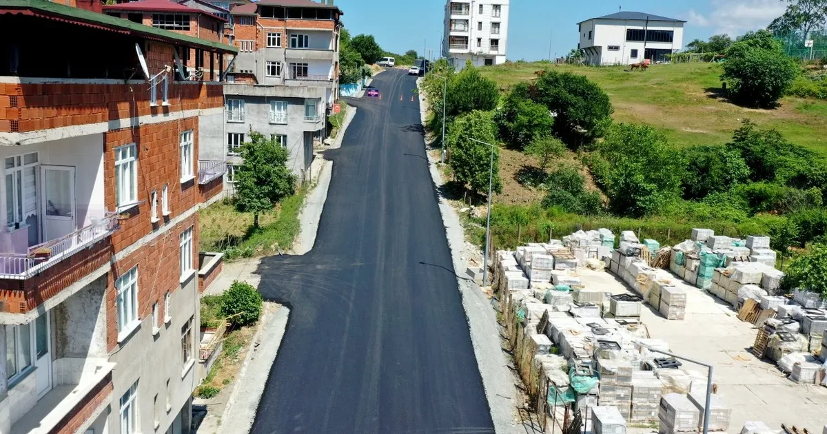 Ünye Gürecülü Mahallesi sıcak asfalta kavuştu