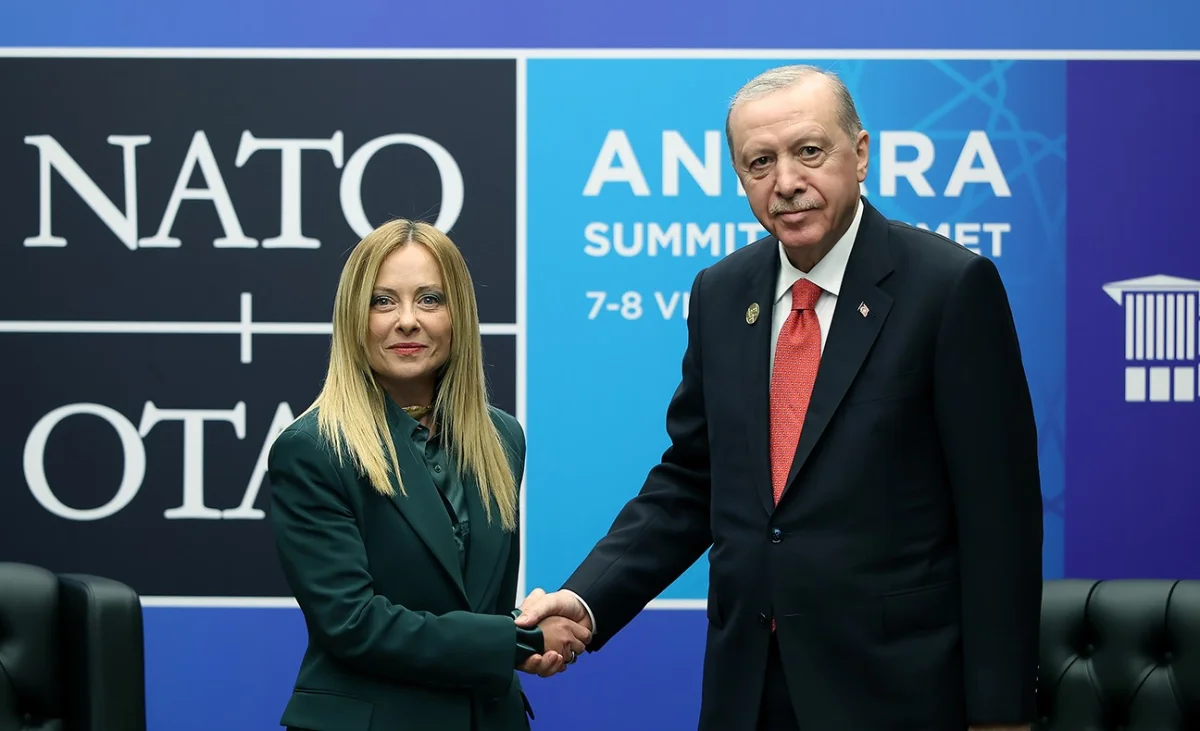 Cumhurbaşkanı Erdoğan, İtalya Başbakanı Meloni ile bir araya geldi - Gündem Haberleri