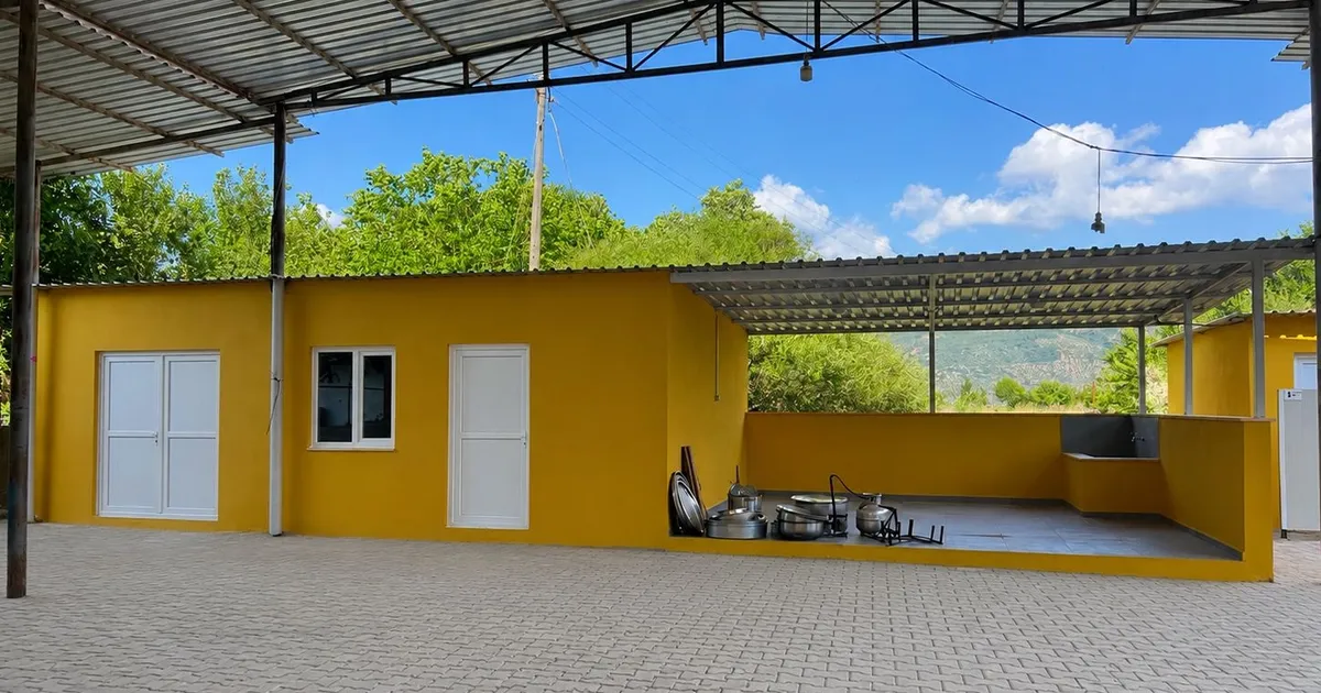 Muğla Milas'ta çok amaçlı alana sosyal dokunuş